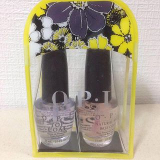 オーピーアイ(OPI)のOPI トップコート&ベースコート(ネイルケア)