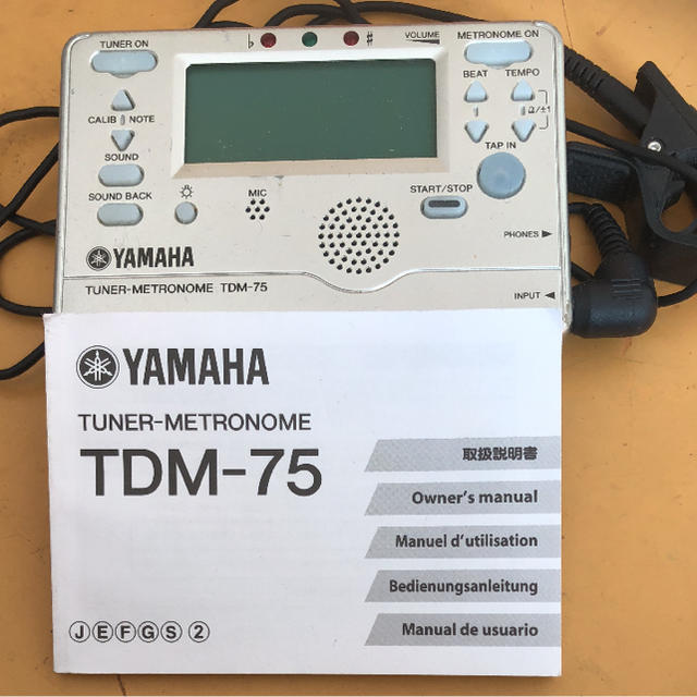 ヤマハ(ヤマハ)のヤマハ メトロノーム チューナー 楽器の楽器 その他(その他)の商品写真