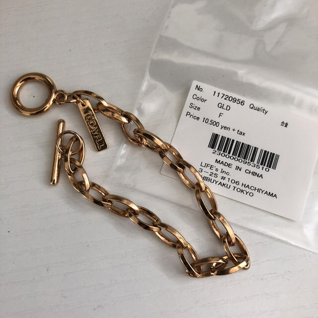 TODAYFUL(トゥデイフル)の最終値下げトゥデイフル  Nuance Chain Bracelet レディースのアクセサリー(ブレスレット/バングル)の商品写真