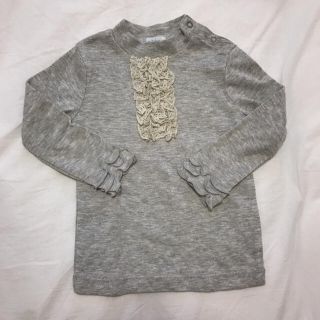 ハッカベビー(hakka baby)のhakka baby フリルロンT(Tシャツ/カットソー)