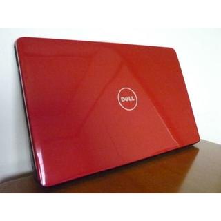 DELL デル 赤 レッド ノートパソコン SSD250GB メモリ8GB