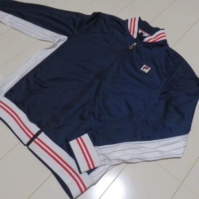 FILA(フィラ)のUSA古着 美品 FILA フィラ ボルグタイプ ジャージ ジャケット 90s メンズのトップス(ジャージ)の商品写真