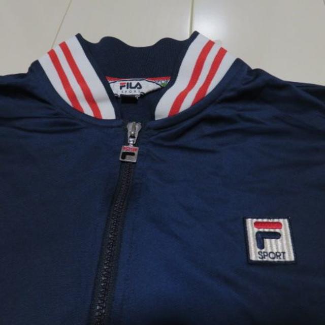 FILA(フィラ)のUSA古着 美品 FILA フィラ ボルグタイプ ジャージ ジャケット 90s メンズのトップス(ジャージ)の商品写真