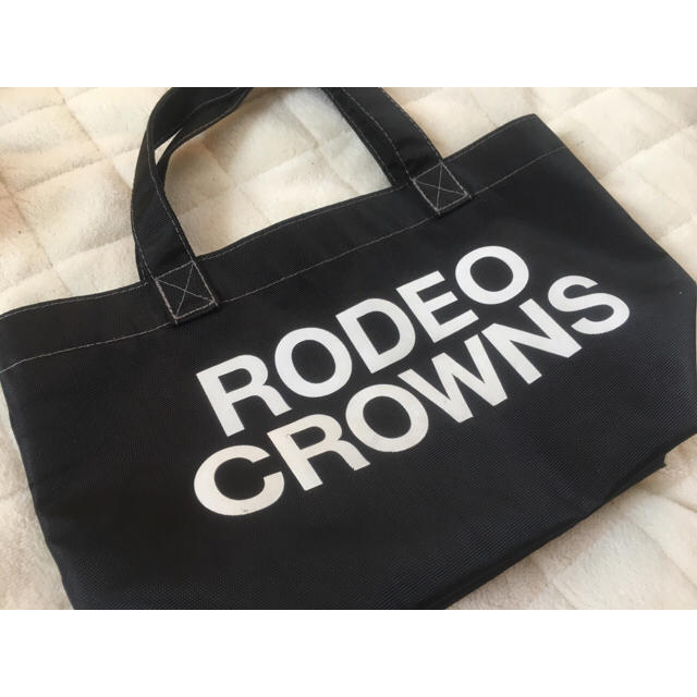 RODEO CROWNS(ロデオクラウンズ)のRODEO CROWNS クラウンポケットナイロンミニトート レディースのバッグ(トートバッグ)の商品写真