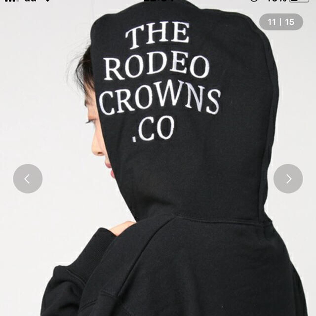 RODEO CROWNS(ロデオクラウンズ)のRODEOCROWNSパーカー レディースのトップス(パーカー)の商品写真