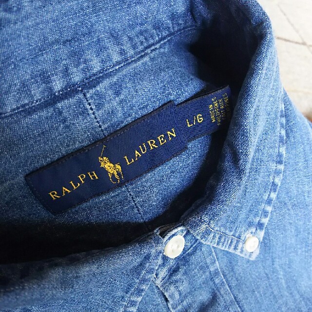 POLO RALPH LAUREN(ポロラルフローレン)のラルフ・ローレン  デニムシャツ  メンズのトップス(シャツ)の商品写真