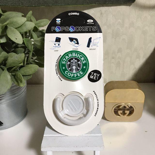 Starbucks Coffee(スターバックスコーヒー)の即日発送☆ポップソケッツ ジョイソケッツ 落下防止 フック付き☆⑧ スマホ/家電/カメラのスマホアクセサリー(その他)の商品写真