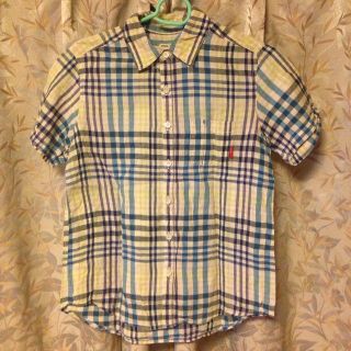 ナチュラルランドリー(NATURAL LAUNDRY)のチェックシャツ(シャツ/ブラウス(半袖/袖なし))