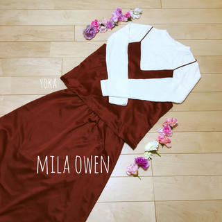 ミラオーウェン(Mila Owen)のミラオーウェン セットアップ キャミ スカート 2点セット 逃げ恥(セット/コーデ)
