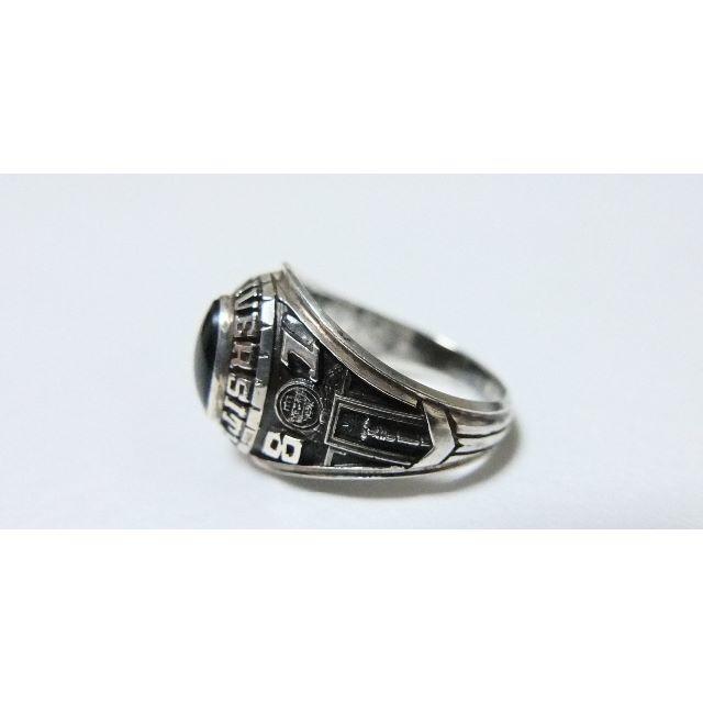 vintageオニキスsilverＲＩＮＧ #12.5 メンズのアクセサリー(リング(指輪))の商品写真