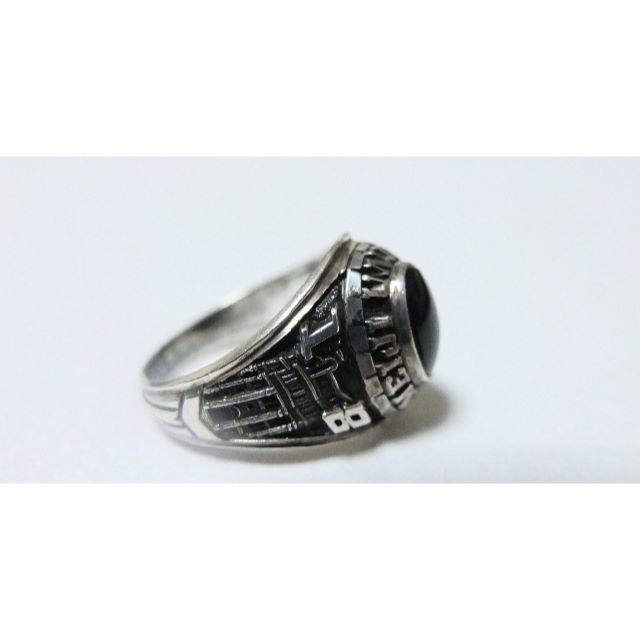 vintageオニキスsilverＲＩＮＧ #12.5 メンズのアクセサリー(リング(指輪))の商品写真