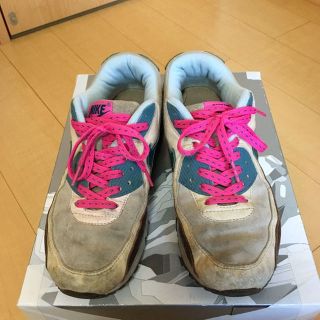 ナイキ(NIKE)のnike AirMax90 premium(スニーカー)