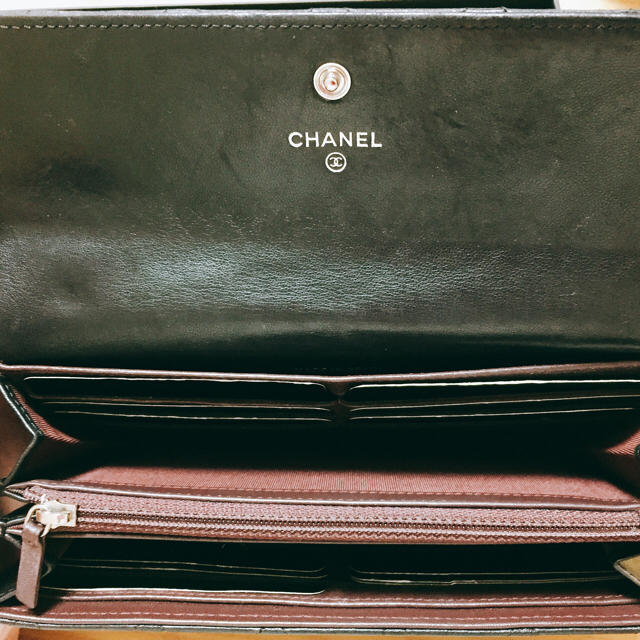 CHANEL(シャネル)のCHANEL❥マトラッセ❥長財布❥黒 りなッこさん専用 レディースのファッション小物(財布)の商品写真