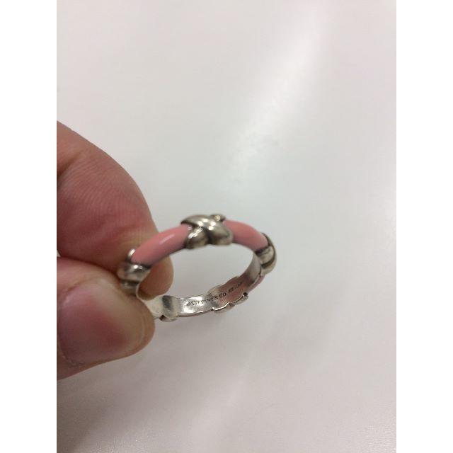 Tiffany & Co.(ティファニー)のティファニー シグネチャー クロス リング 指輪 シルバー 925 美品 レディースのアクセサリー(リング(指輪))の商品写真