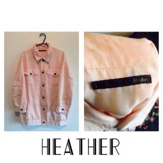 ヘザー(heather)のHeather Gジャン(Gジャン/デニムジャケット)