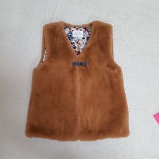 ザラキッズ(ZARA KIDS)のSOLDOUT☆R☆A様専用☆ZARAGIRL☆ファーベスト☆164cm(ベスト/ジレ)