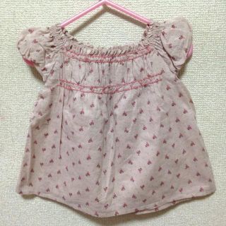 ベビーギャップ(babyGAP)のbabyGAP 花柄スモックブラウス♡(その他)