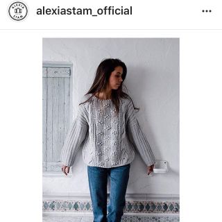 アリシアスタン(ALEXIA STAM)のalexiastam 新品未使用タグ付きカーディガン(ニット/セーター)