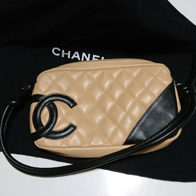 CHANELカンボンラインショルダー☆極良品☆