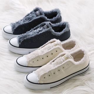 コンバース(CONVERSE)のコンバースボアポイントスリップ❤︎美品(スニーカー)