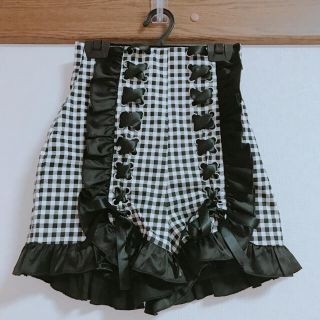 モンリリィ(mon Lily)のMonlily レースアップショートパンツ(ショートパンツ)