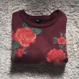 ロキエ(Lochie)のvintage flower knit🥀(ニット/セーター)