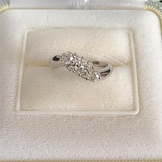 激安‼️本日価格♡美品♡pt900天然ダイヤモンドリング0.47ct(リング(指輪))