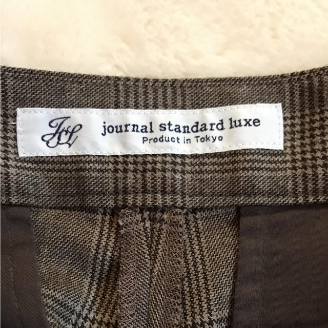 JOURNAL STANDARD(ジャーナルスタンダード)のjournal standard LUXE グレンヘリンタックパンツ レディースのパンツ(カジュアルパンツ)の商品写真