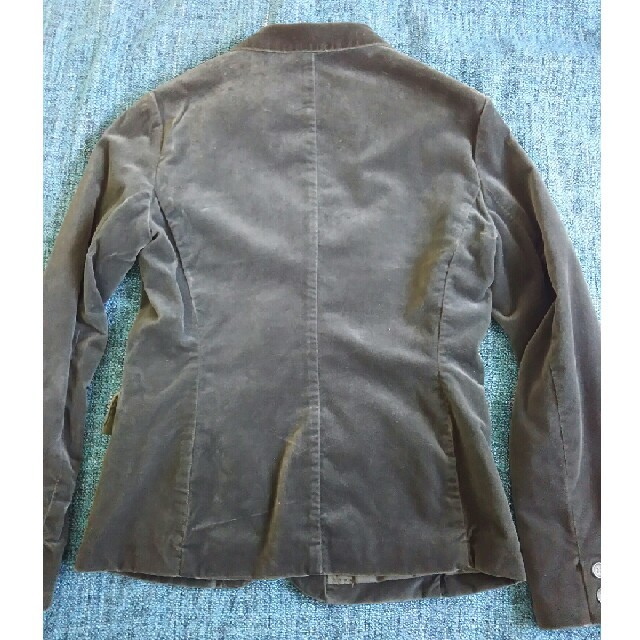 MUJI (無印良品)(ムジルシリョウヒン)の無印良品 ベロア ジャケット レディースのジャケット/アウター(テーラードジャケット)の商品写真