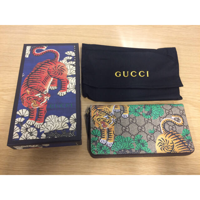 Gucci(グッチ)のグッチ 新品 長財布 ベンガル メンズのファッション小物(長財布)の商品写真