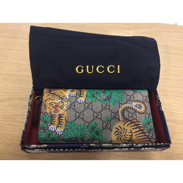 Gucci(グッチ)のグッチ 新品 長財布 ベンガル メンズのファッション小物(長財布)の商品写真