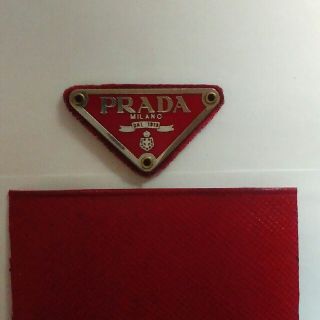 プラダ(PRADA)のプラダ　三角ロゴ　メタル　パーツ(その他)