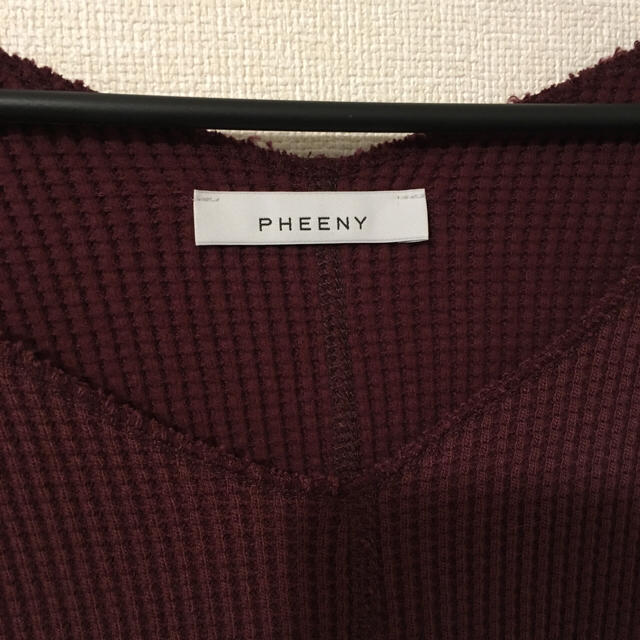 PHEENY(フィーニー)の値下げ🔥新品✨PHEENY 17AW サーマル acne unused レディースのトップス(カットソー(長袖/七分))の商品写真