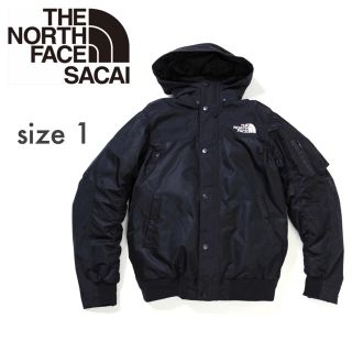 ザノースフェイス(THE NORTH FACE)の【新品size 1】sacai x the North Face bomber(ダウンジャケット)