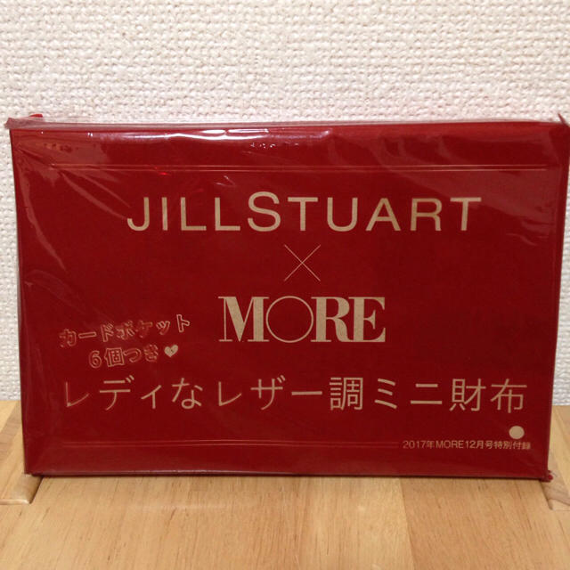 JILLSTUART(ジルスチュアート)のJILLSTUART レザー調ミニ財布 レディースのファッション小物(財布)の商品写真