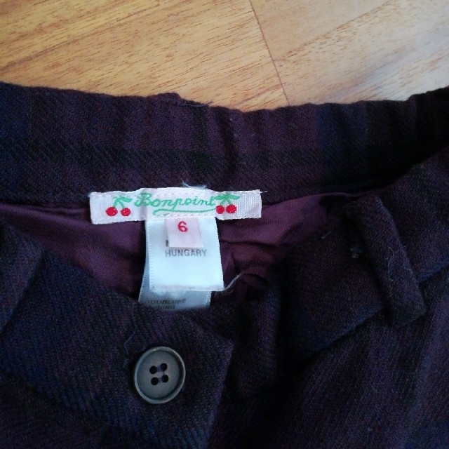 Bonpoint(ボンポワン)のボンポワン　パンツ　size6 キッズ/ベビー/マタニティのキッズ服女の子用(90cm~)(パンツ/スパッツ)の商品写真