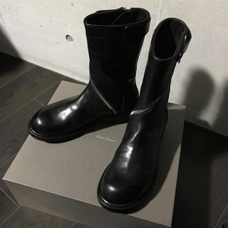 リックオウエンス(Rick Owens)の定価21万円 RICK OWENSリックオウエンス メンズ バイカーブーツ 41(ブーツ)