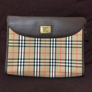 バーバリー(BURBERRY)のBurberry バーバリー クラッチバッグ ハンドバッグ セカンドバッグ(クラッチバッグ)