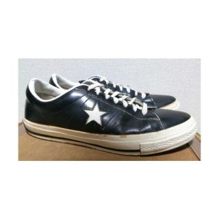 コンバース(CONVERSE)のCONVERSE ワンスター 黒 26㎝ /コンバースオールスタープロレザー(スニーカー)