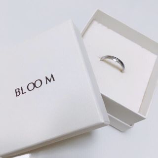 ブルーム(BLOOM)のBLOOM 指輪 シルバー×ブルー(リング(指輪))