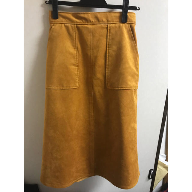 ROPE’(ロペ)のロペ☆スエード台形スカート レディースのスカート(ひざ丈スカート)の商品写真