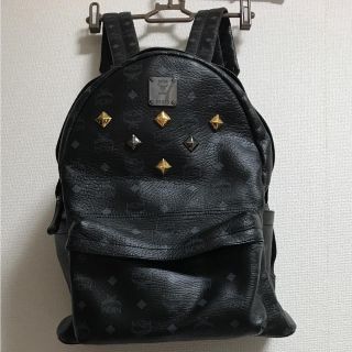 エムシーエム(MCM)のMCM リュック ブラック Mサイズ(リュック/バックパック)