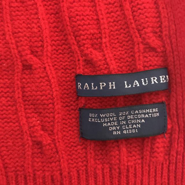 Ralph Lauren(ラルフローレン)のラルフローレン マフラー レディースのファッション小物(マフラー/ショール)の商品写真