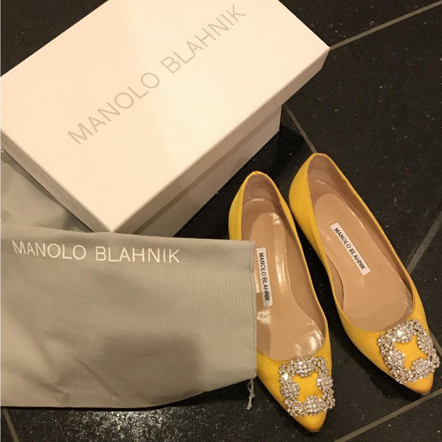 MANOLO BLAHNIK(マノロブラニク)のマノロブラニク ハンギシ 35 レディースの靴/シューズ(ハイヒール/パンプス)の商品写真