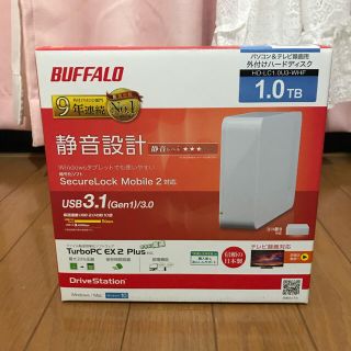 バッファロー(Buffalo)のしばちゃん様専用【新品未使用】BUFFALO外付けHDD(その他)