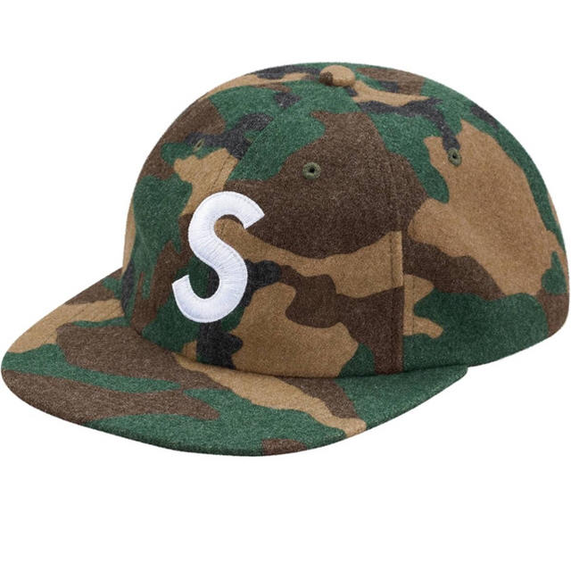 Supreme s logo 6-panel camo シュプリーム カモ