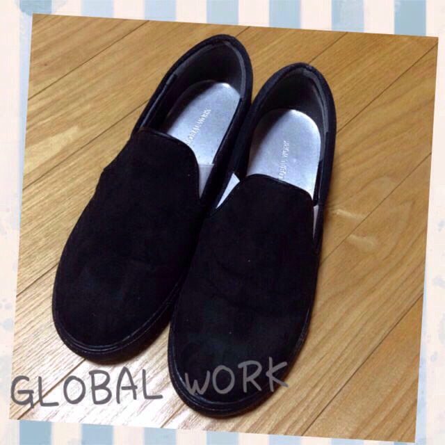 GLOBAL WORK(グローバルワーク)のGLOBAL WORKスリッポン レディースの靴/シューズ(スニーカー)の商品写真