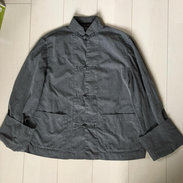 COMME des GARCONS(コムデギャルソン)のBLACK comme desgarçons チャイナシャツ  レディースのトップス(シャツ/ブラウス(長袖/七分))の商品写真