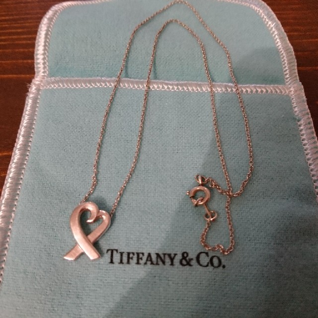 Tiffany & Co.(ティファニー)のティファニー ラビングハート ネックレス 925 レディースのアクセサリー(ネックレス)の商品写真