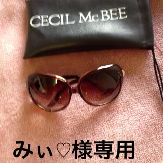 セシルマクビー(CECIL McBEE)のCECIL McBEE♡サングラス(サングラス/メガネ)